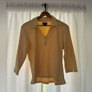 G.H. Bass & Co. Light Yellow Polo